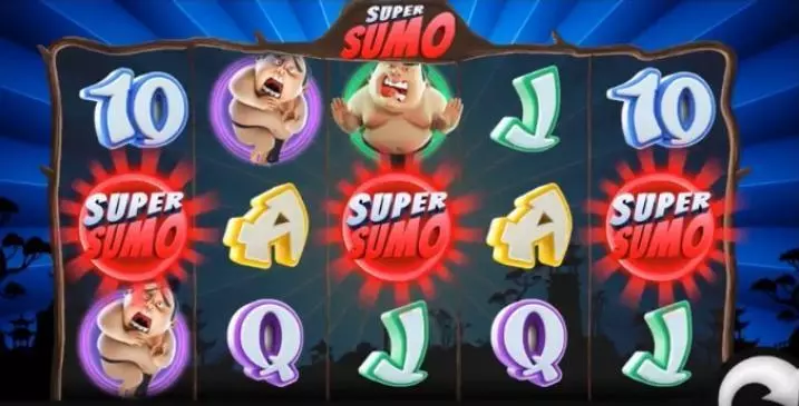 Super Sumo Slots made by Microgaming - Main Screen Reels