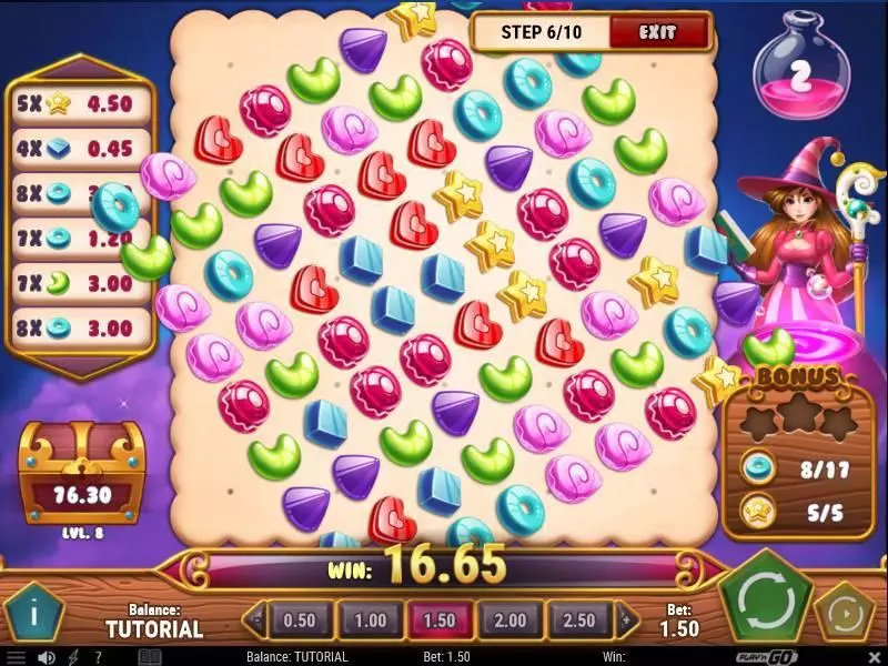 Sweet Alchemy Slots made by Play'n GO - Bonus 1