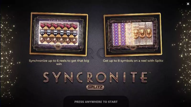Syncronite Slots made by Yggdrasil - Info and Rules
