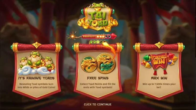 Tai the Toad Slots made by Hacksaw Gaming - Info and Rules