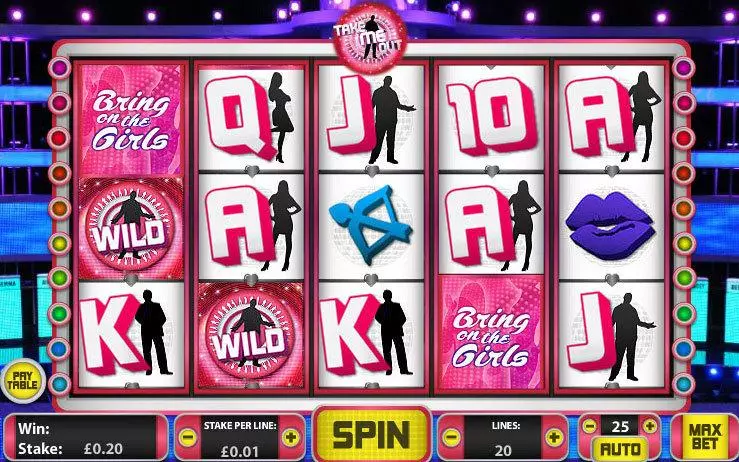 Take Me Out Slots made by Hatimo - Main Screen Reels