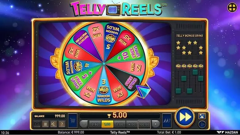 Telly Reels Slots made by Wazdan - Bonus 1