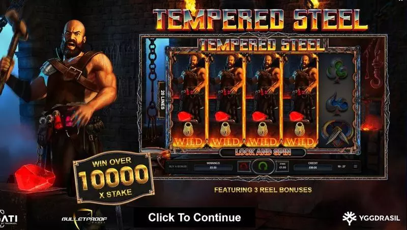 Tempered Steel Slots made by Bulletproof Games - Info and Rules