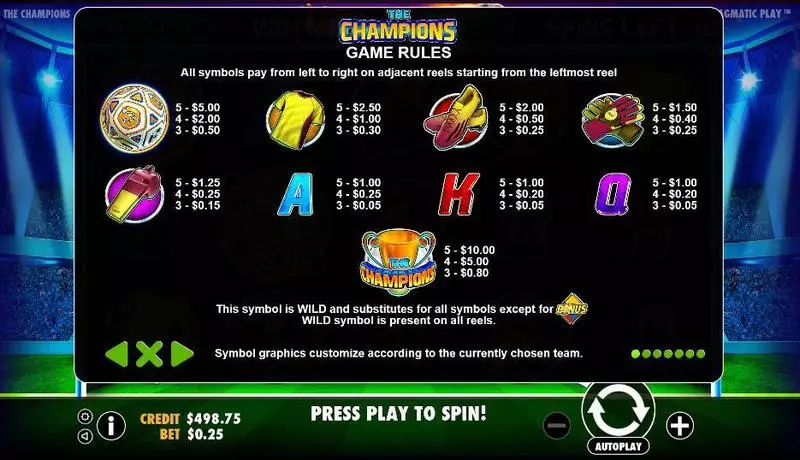 The Champions Slots made by Pragmatic Play - Info and Rules