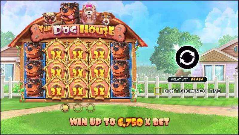 The Dog House Slots made by Pragmatic Play - Info and Rules