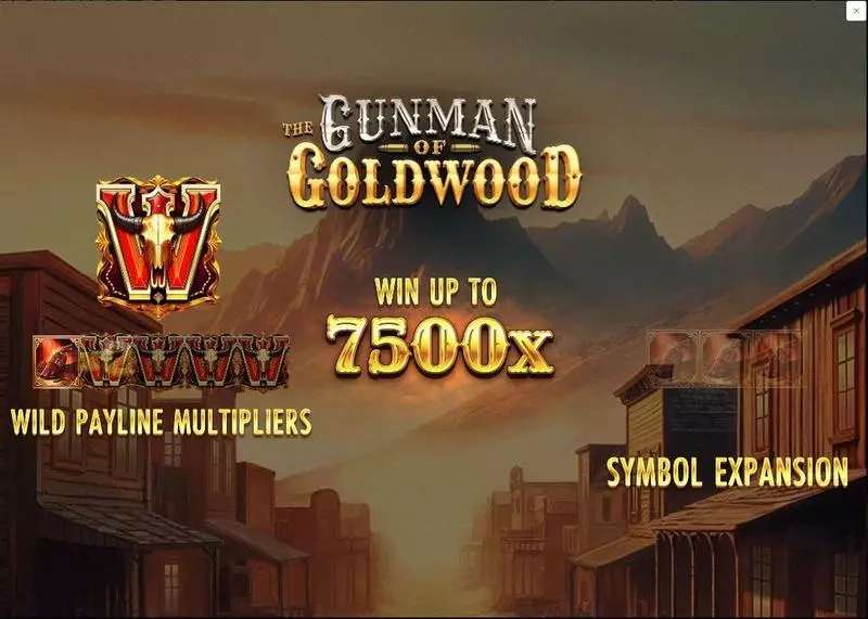 The Gunman of Goldwood Slots made by Thunderkick - Info and Rules