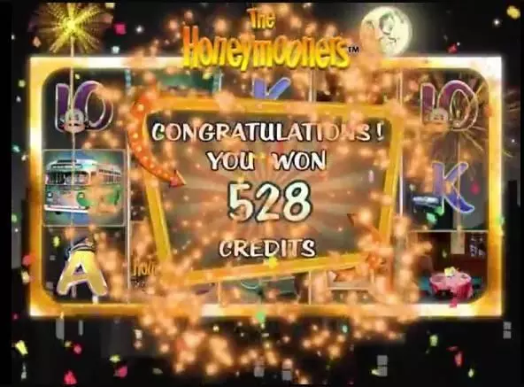 The Honeymooners Slots made by 2 by 2 Gaming - Winning Screenshot