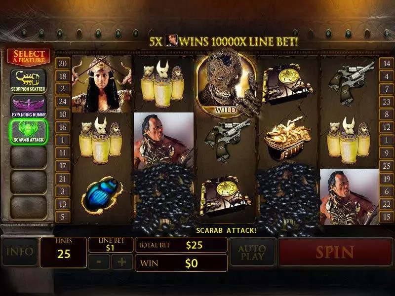 The Mummy Slots made by PlayTech - Bonus 4