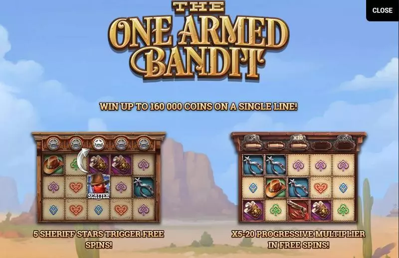 The One Armed Bandit Slots made by Yggdrasil - Info and Rules