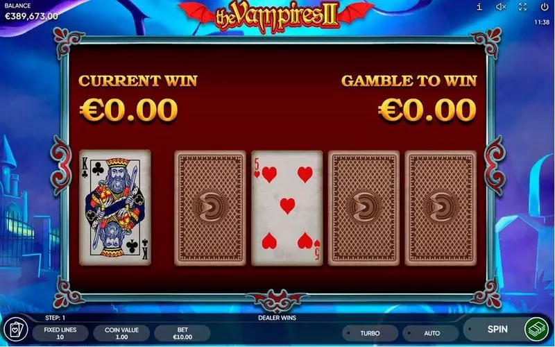 The Vampires II Slots made by Endorphina - Gamble Winnings