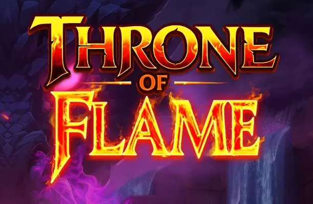 Throne of Flame Slots made by StakeLogic - Introduction Screen