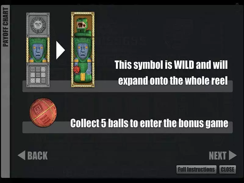 Tikal Treasure Slots made by Slotland Software - Bonus 1
