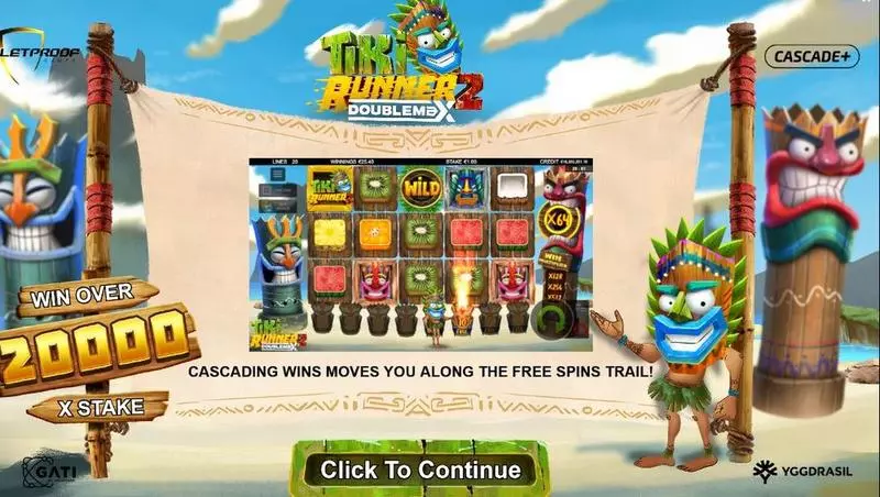 Tiki Runner 2 DoubleMax Slots made by Bulletproof Games - Info and Rules