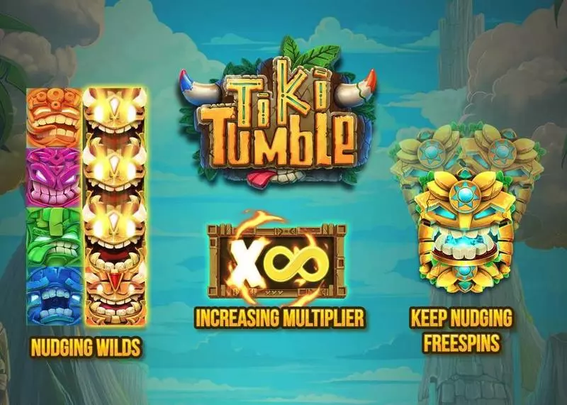 Tiki Tumble Slots made by Push Gaming - Info and Rules