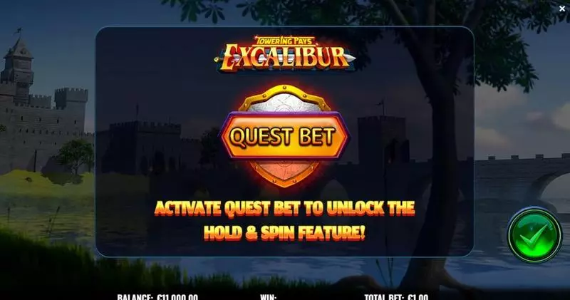 Towering Pays Excalibur Slots made by ReelPlay - Info and Rules