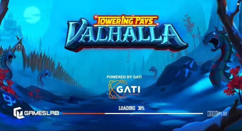 Towering Pays Valhalla Slots made by ReelPlay - Introduction Screen