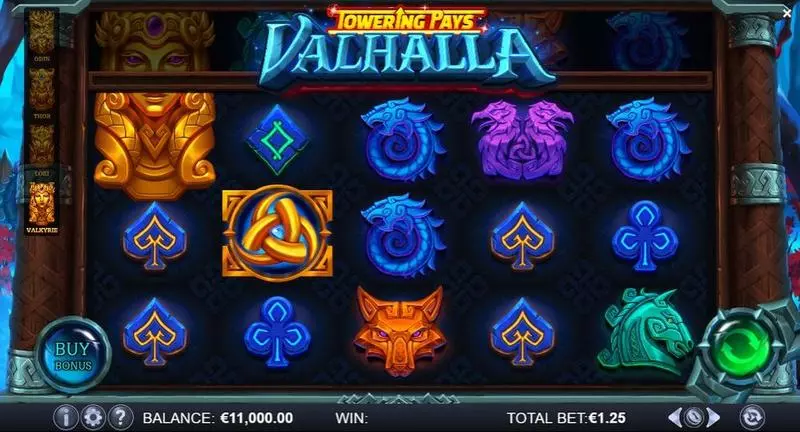 Towering Pays Valhalla Slots made by ReelPlay - Main Screen Reels