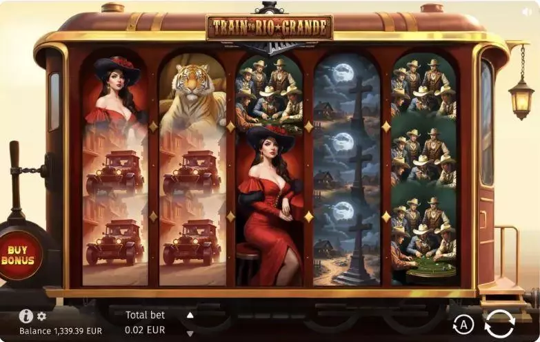 Train to Rio Grande Slots made by BGaming - Main Screen Reels