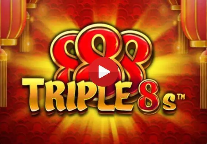 Triple 8s Slots made by Dragon Gaming - Introduction Screen