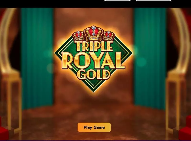 Triple Royal Gold Slots made by Thunderkick - Info and Rules