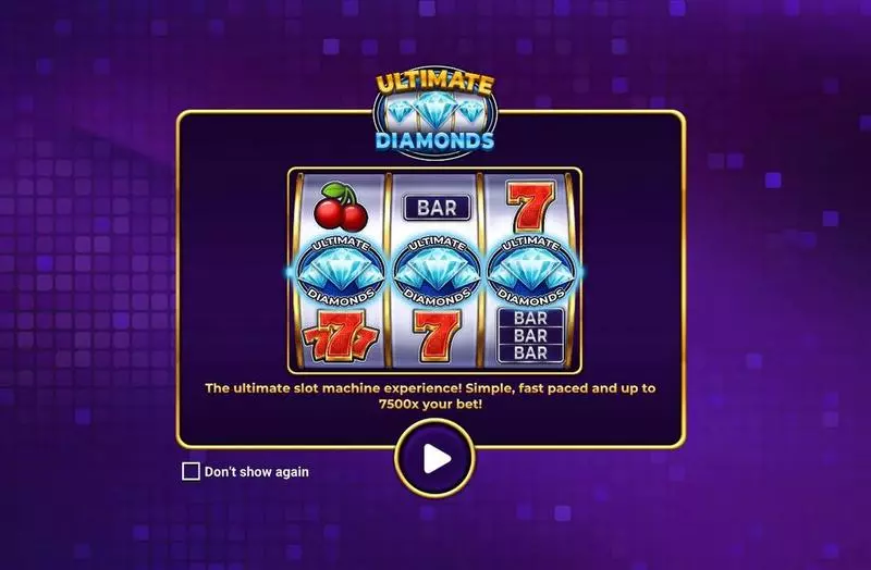 Ultimate Diamonds Slots made by Apparat Gaming - Info and Rules