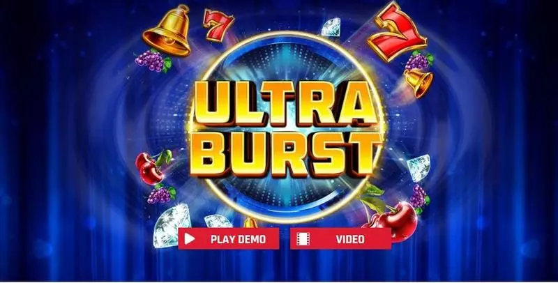 Ultra Burst Slots made by Red Rake Gaming - Introduction Screen