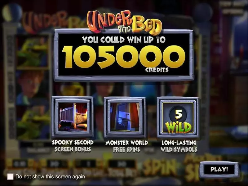 Under The Bed Slots made by BetSoft - Info and Rules