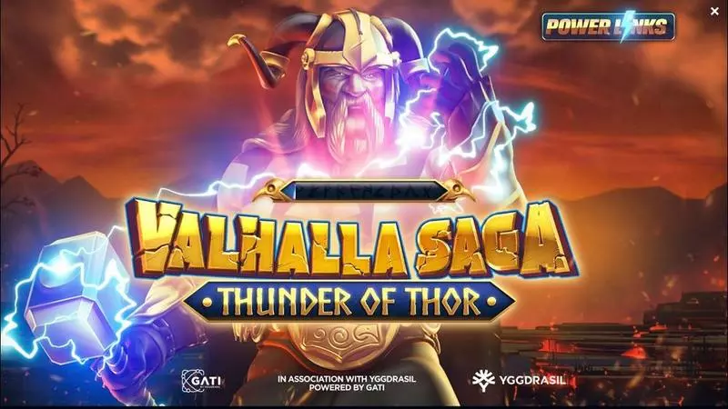 Valhalla Saga: Thunder of Thor Slots made by Jelly Entertainment - Introduction Screen