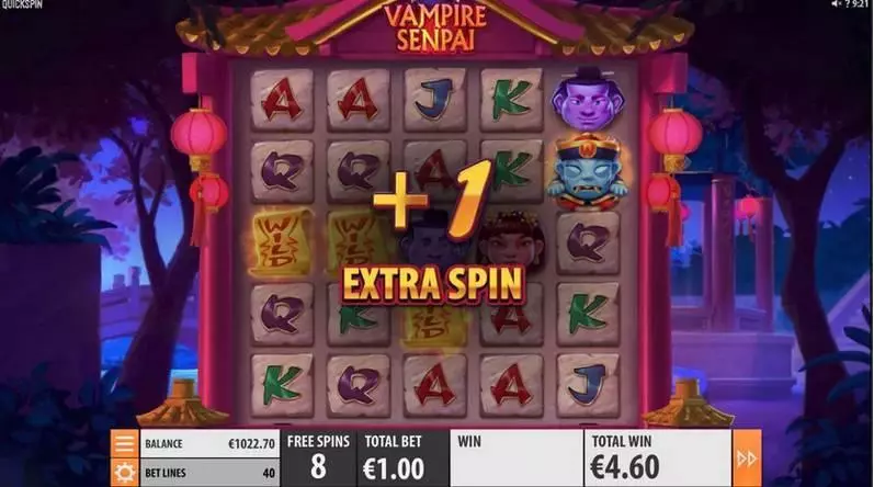 Vampire Senpai Slots made by Quickspin - Bonus 2