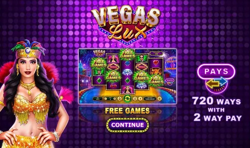 Vegas Lux Slots made by RTG - Info and Rules