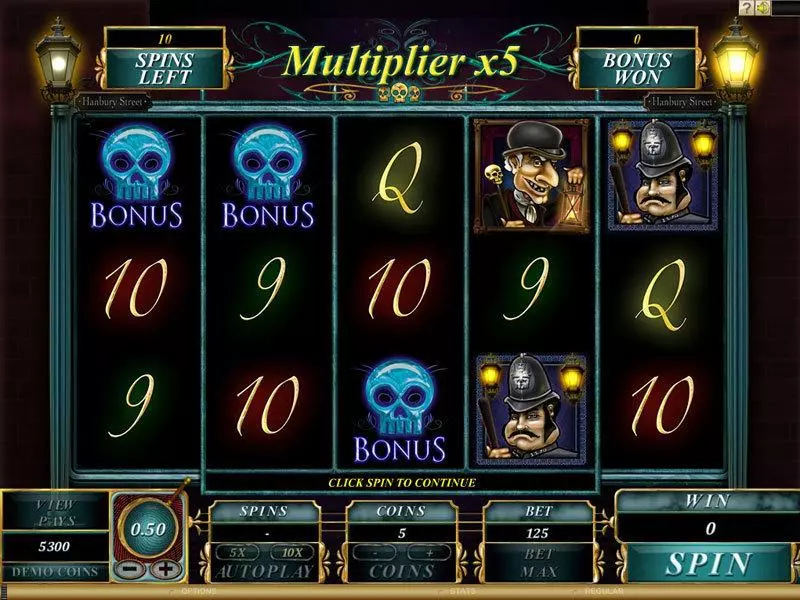 Victorian Villain Slots made by Genesis - Bonus 1
