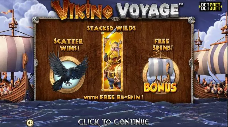 Viking Voyage Slots made by BetSoft - Info and Rules