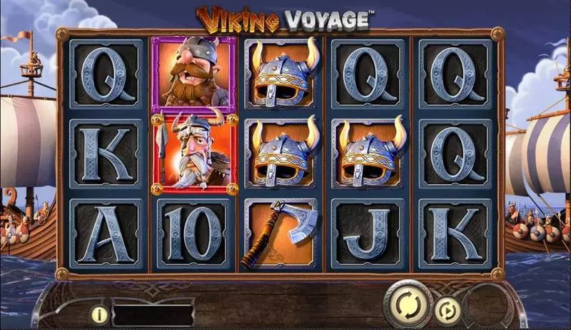 Viking Voyage Slots made by BetSoft - Main Screen Reels
