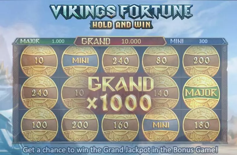 Vikings Fortune: Hold and Win Slots made by Playson - Main Screen Reels
