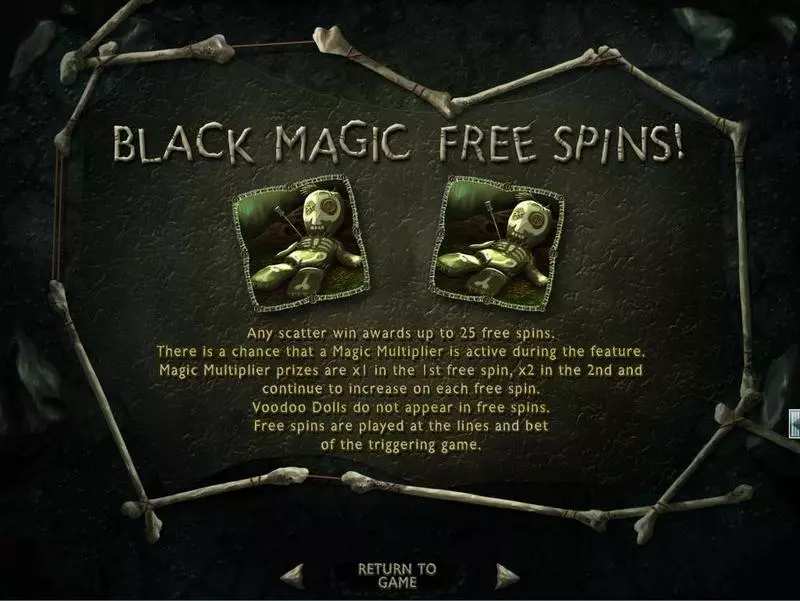 Voodoo Magic Slots made by RTG - Info and Rules