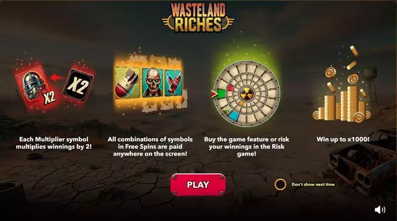 Wasteland Riches Slots made by Mascot Gaming - Info and Rules