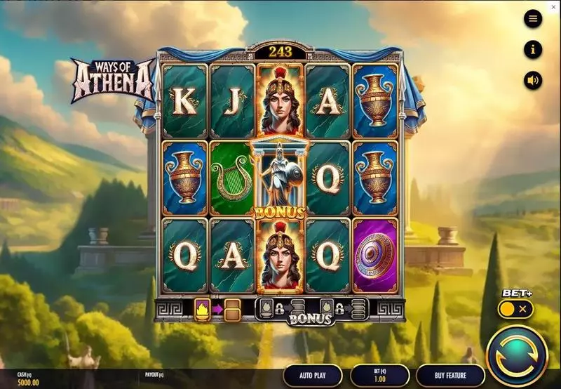 Ways of Athena Slots made by Thunderkick 
