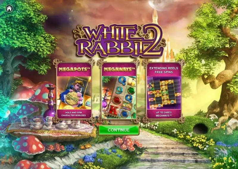 White Rabbit 2 Slots made by Big Time Gaming - Info and Rules
