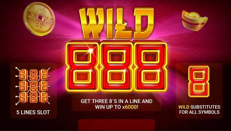 Wild 888 Slots made by Booongo - Info and Rules
