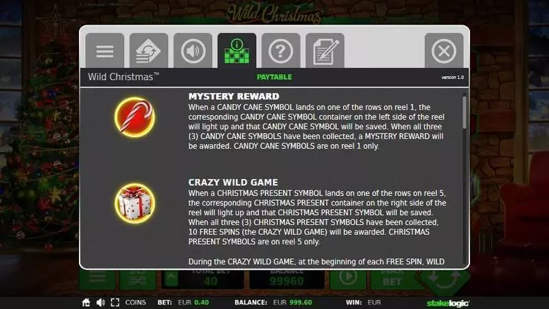 Wild Christmas Slots made by StakeLogic - Bonus 1