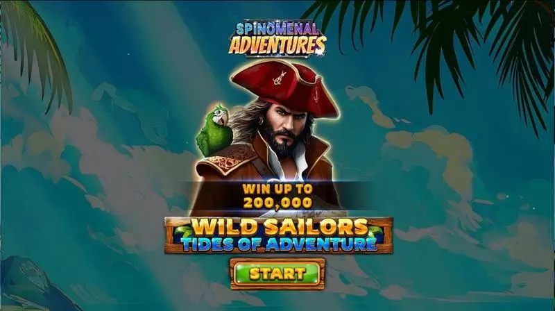 Wild Sailors – Tides Of Adventure Slots made by Spinomenal - Introduction Screen