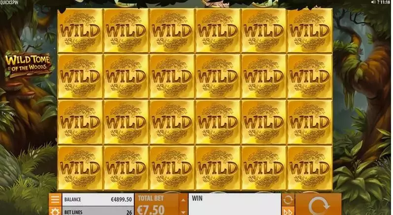 Wild Tome of the Woods Slots made by Quickspin - Bonus 1