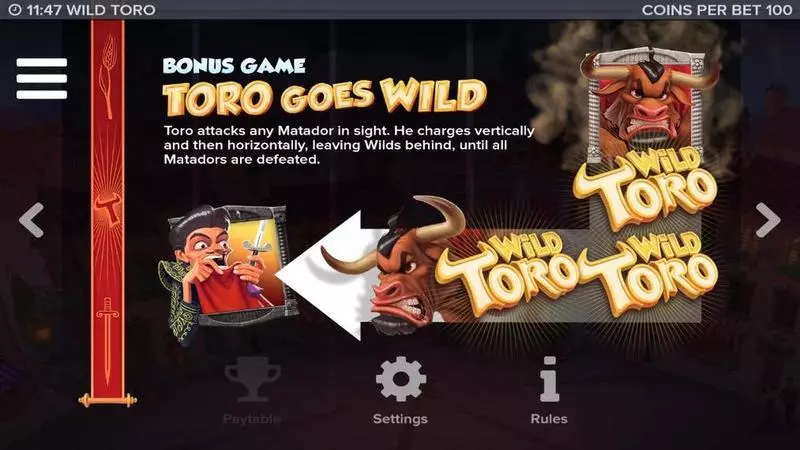 Wild Toro Slots made by Elk Studios - Info and Rules
