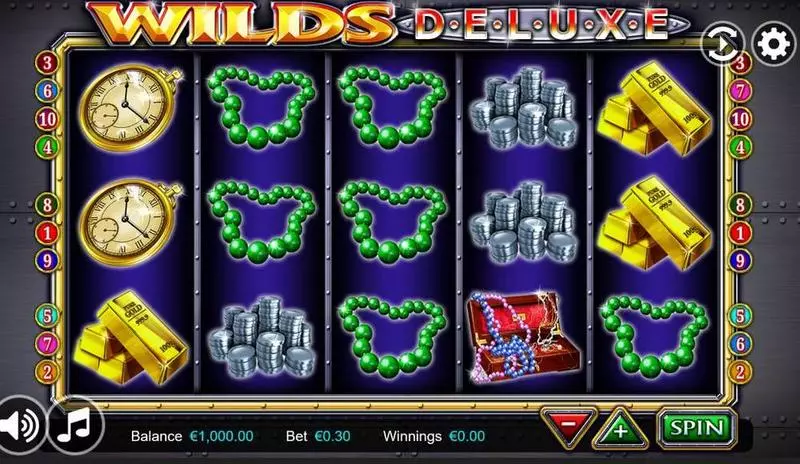 Wilds Deluxe  Slots made by Betdigital - Main Screen Reels