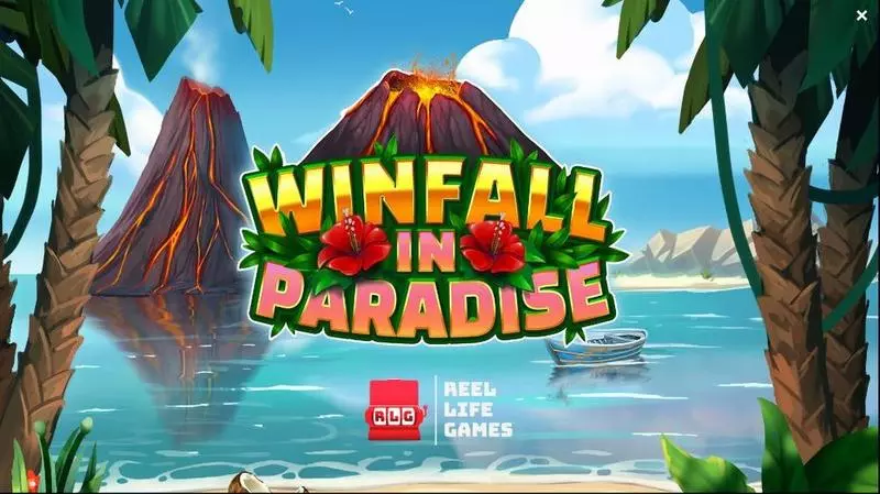 Winfall in Paradise Slots made by Reel Life Games - Introduction Screen