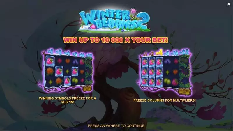 Winterberries 2  Slots made by Yggdrasil - Info and Rules