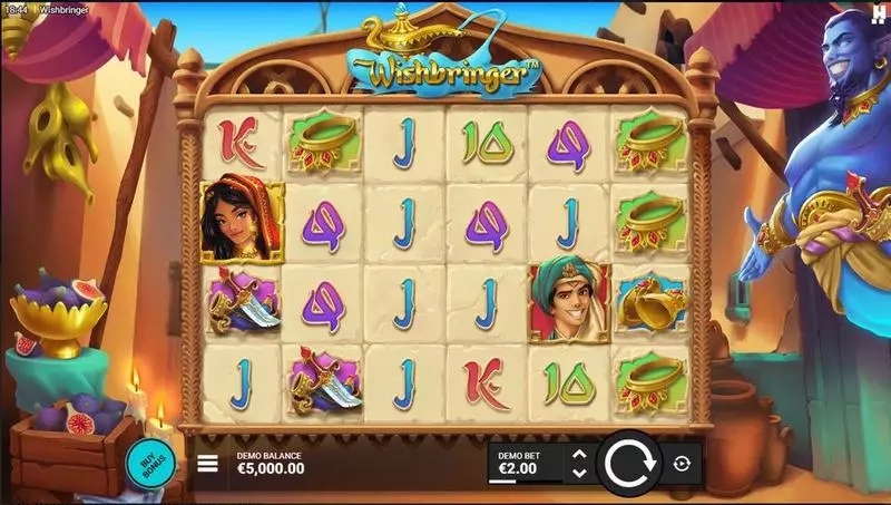 Wishbringer Slots made by Hacksaw Gaming - Main Screen Reels