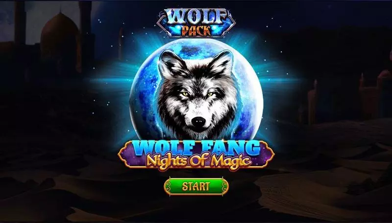 Wolf Fang – Nights Of Magic Slots made by Spinomenal - Introduction Screen