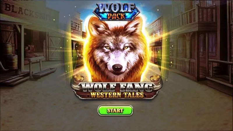 Wolf Fang – Western Tales Slots made by Spinomenal - Introduction Screen