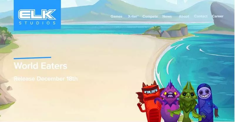 World Eaters Slots made by Elk Studios - Introduction Screen